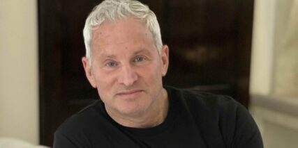 Portrait of David Rocklin looking at the camera